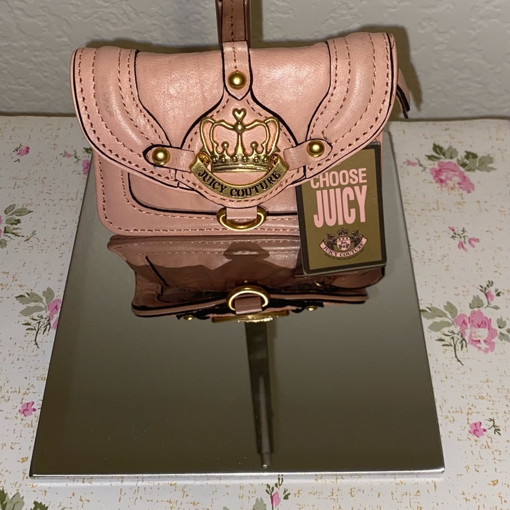 Juicy Couture Pink Card Holder Vintage